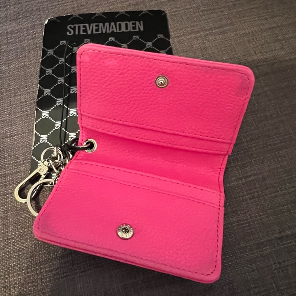 NWT STEVE MADDEN BIFOLD MINI WALLET CARD HOLDER CASE - Picture 4 of 5